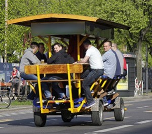 Amsterdam Beer Bike for Stag Weekend